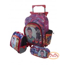 Conjunto de mochila, estojo e lancheira personalizadas infantil